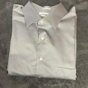 🧚🏼‍♀️Men's Tall Fit Gray Button-up Dress Shirt